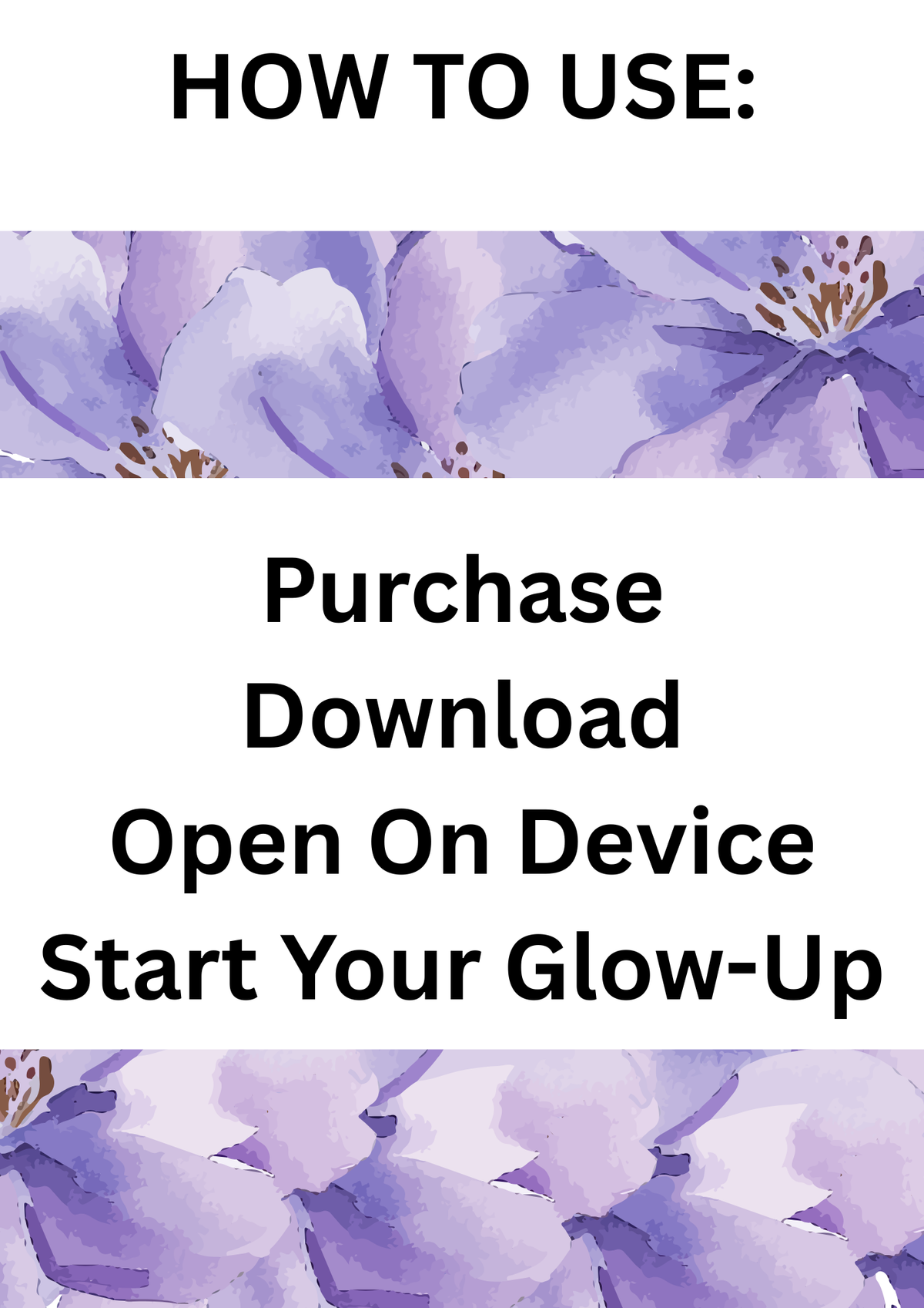 90 Day Curly Hair Growth Journal | Digital Download | Hair Growth Planner & Habit Tracker